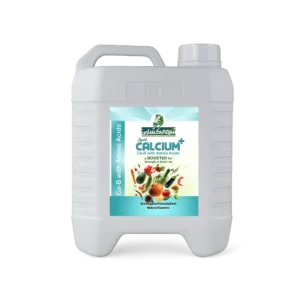 کود مایع کلسیم‌ پلاس (+Calcium) 10 لیتری از برند شیمی کشاورز.
