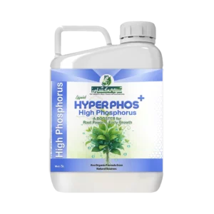 کود 5 لیتری فسفر بالا Hyperphosبرند شیمی کشاورز.